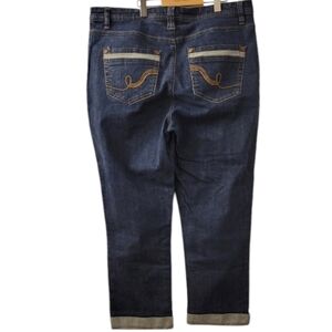 Tribal Ankle Jeans